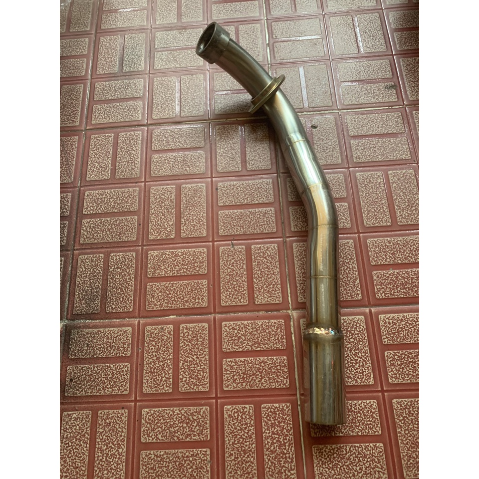 Cổ inox hàn gắn pô zin- pô độ các loại xe EX135-150-155-WINNER-SONIC-SATRIA-RAIDER-SIRIUS-vario-airblade