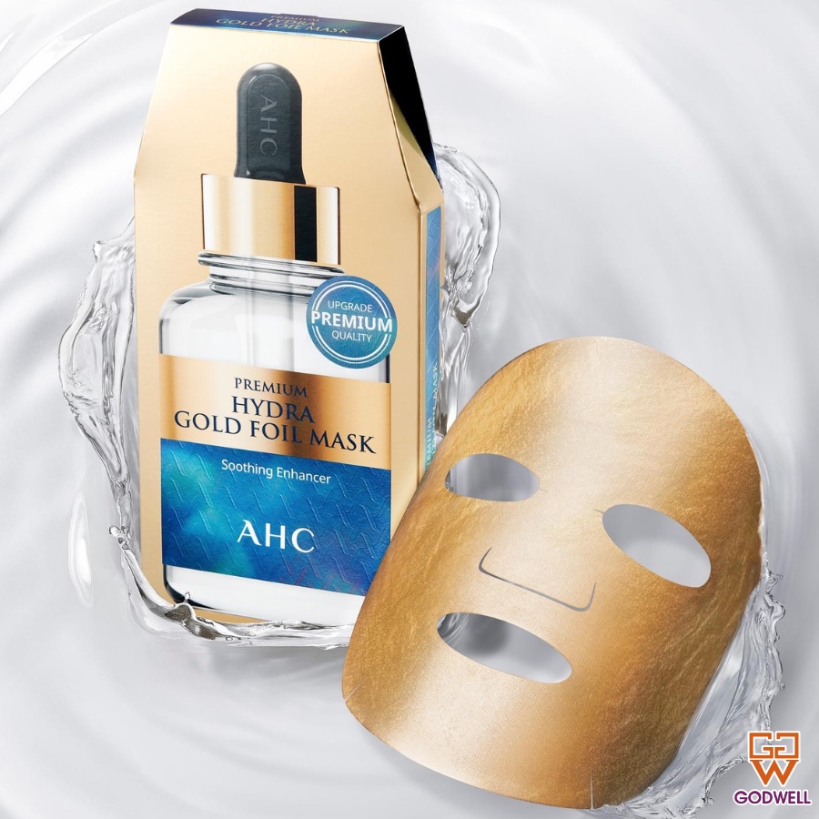 Mặt nạ vàng chống lão hóa - AHC Premium Hydra Gold Foil Mask