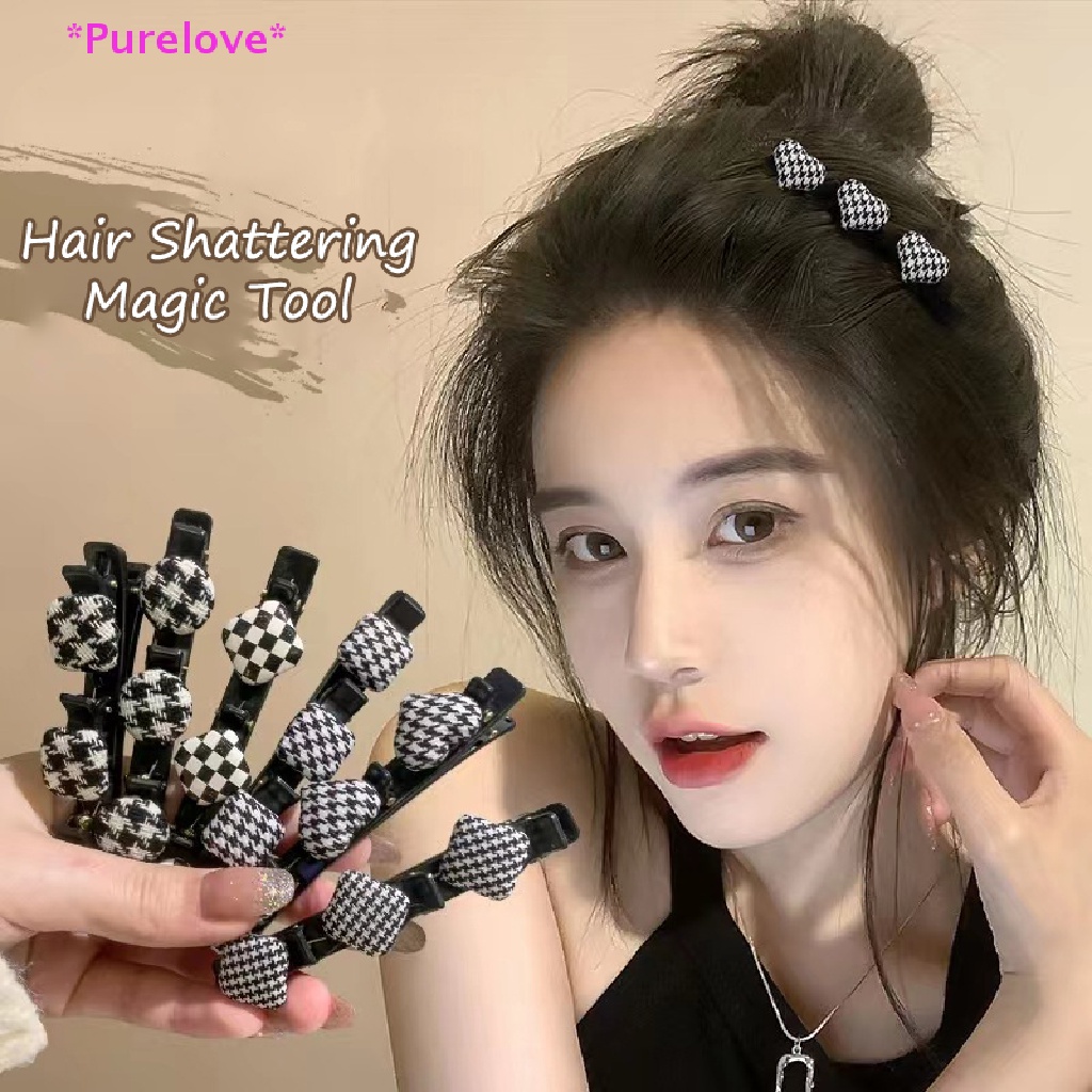 Kẹp Tóc Bện Hai Lớp Xinh Xắn Thời Trang Cho Nữ Mới