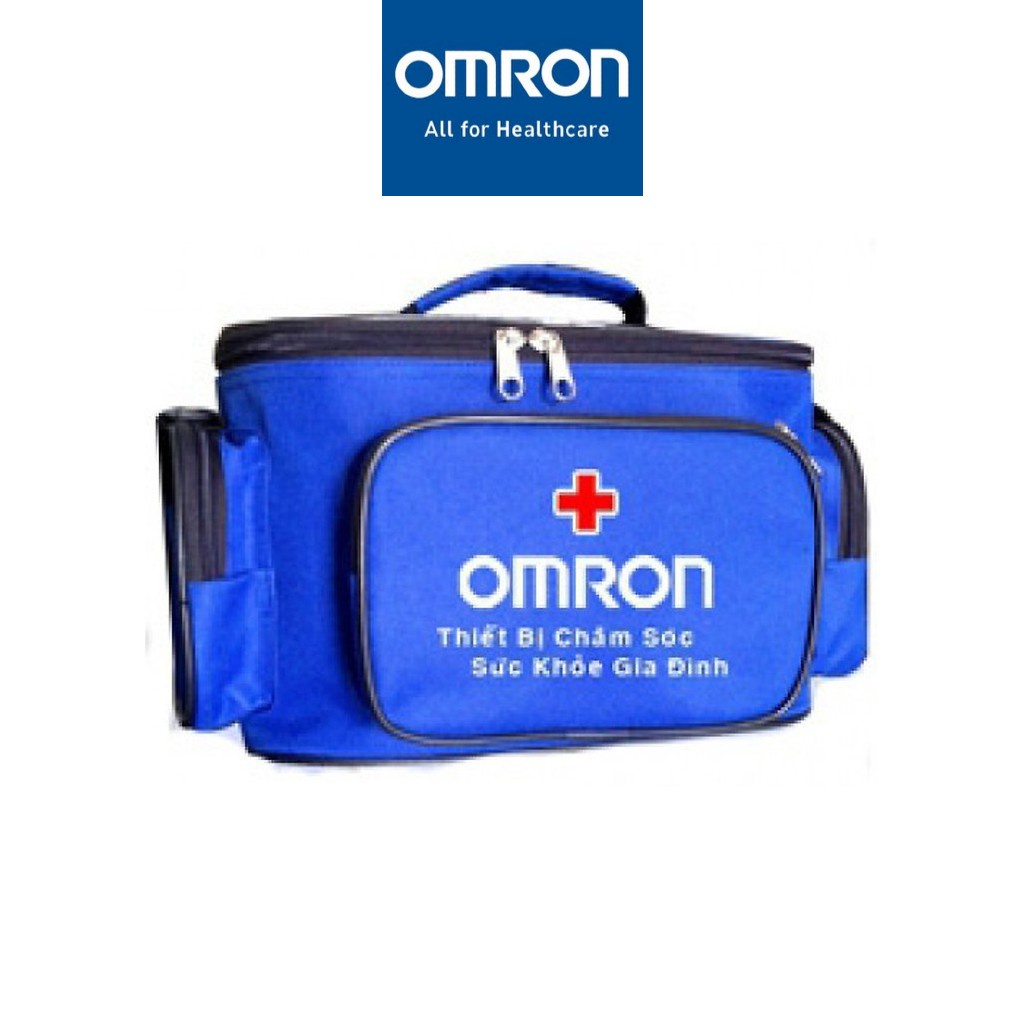 [ Hàng tặng không bán ] Túi y tế cứu thương OMRON đựng máy huyết áp và các thiết bị tại gia đình