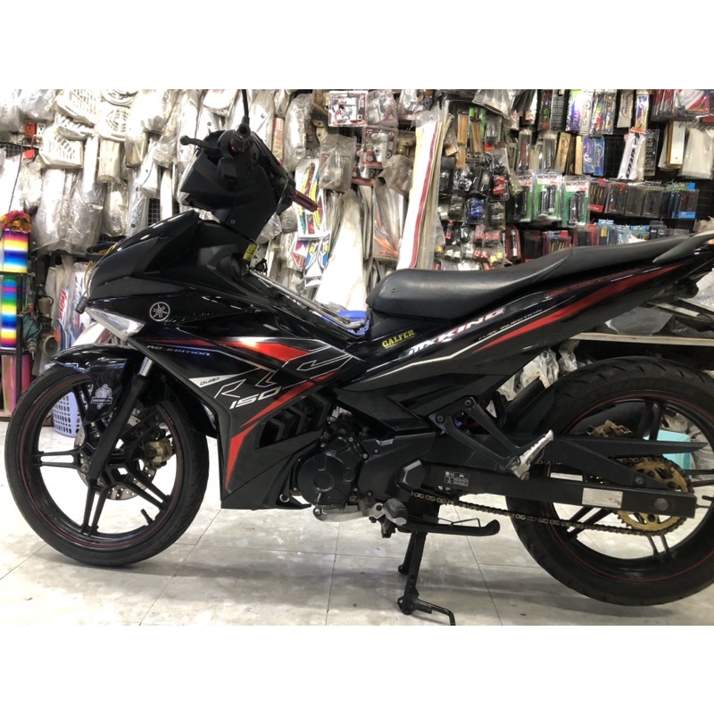 Tem RỜI CROM EXCITER CHẤT LƯỢNG CAO CẤP màu đỏ đen