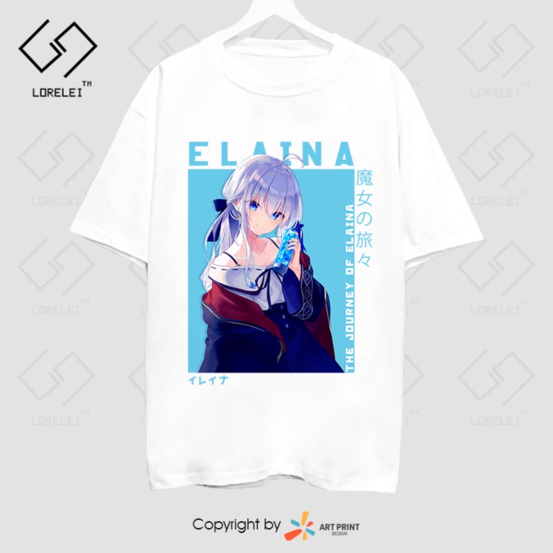 Áo thun Wandering Witch: The Journey of Elaina Collections  ngắn tay