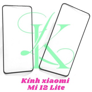 Mặt kính ép cho XM Mi 12 lite ( mi 12 lite mặt kính ép )