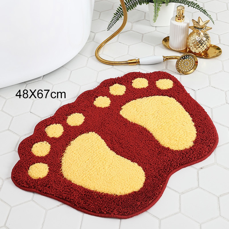 Thảm Lót Sàn Nhà Tắm Chống Trượt Thấm Hút Tốt Phong Cách Bắc Âu