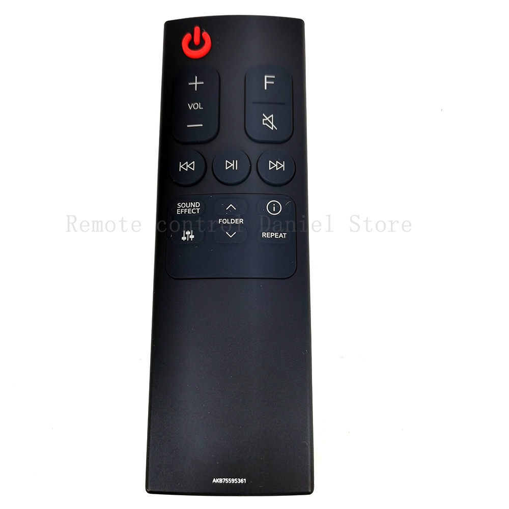 Đã qua sử dụng AKB mới75595361 Được sử dụng cho hệ thống thanh âm thanh LG Điều khiển từ xa SL5Y SL6