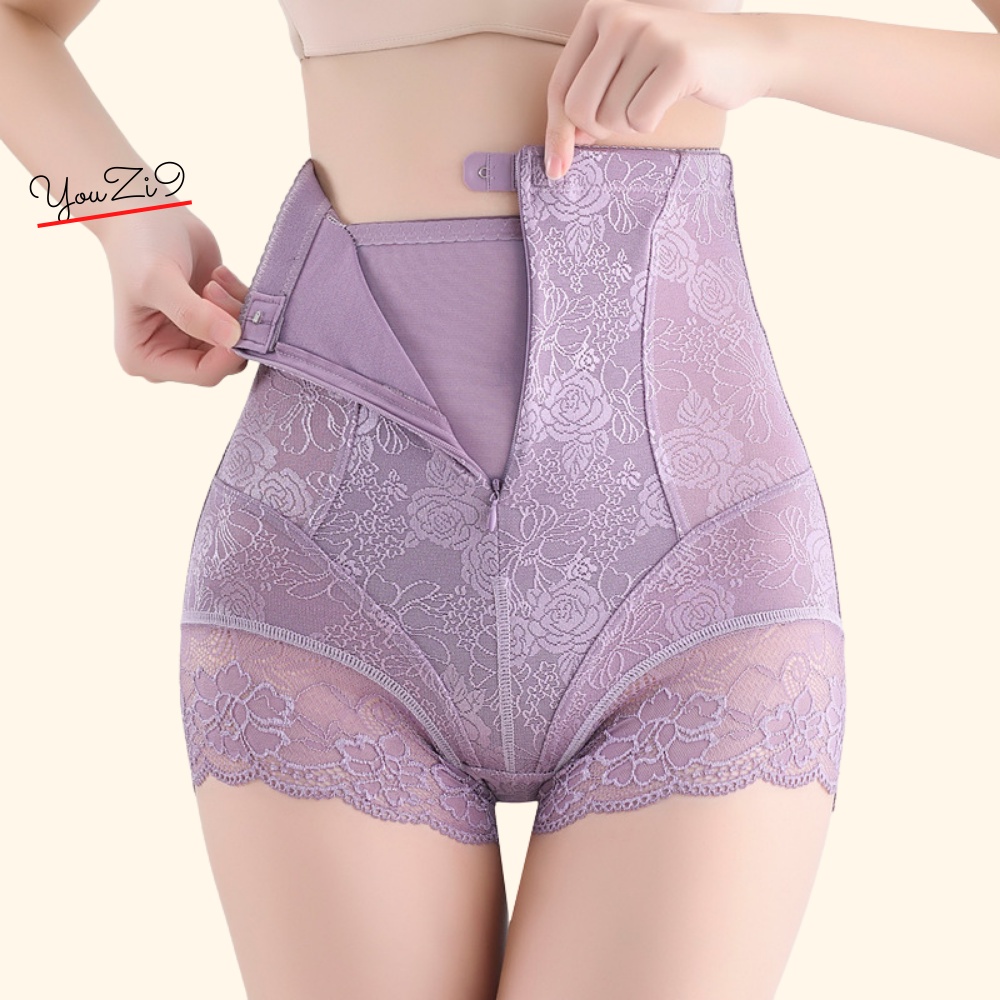 Quần gen nịt bụng mặc váy YOUZI9 hỗ trợ nâng mông thon gọn bụng, không lộ viền chất liệu co giãn