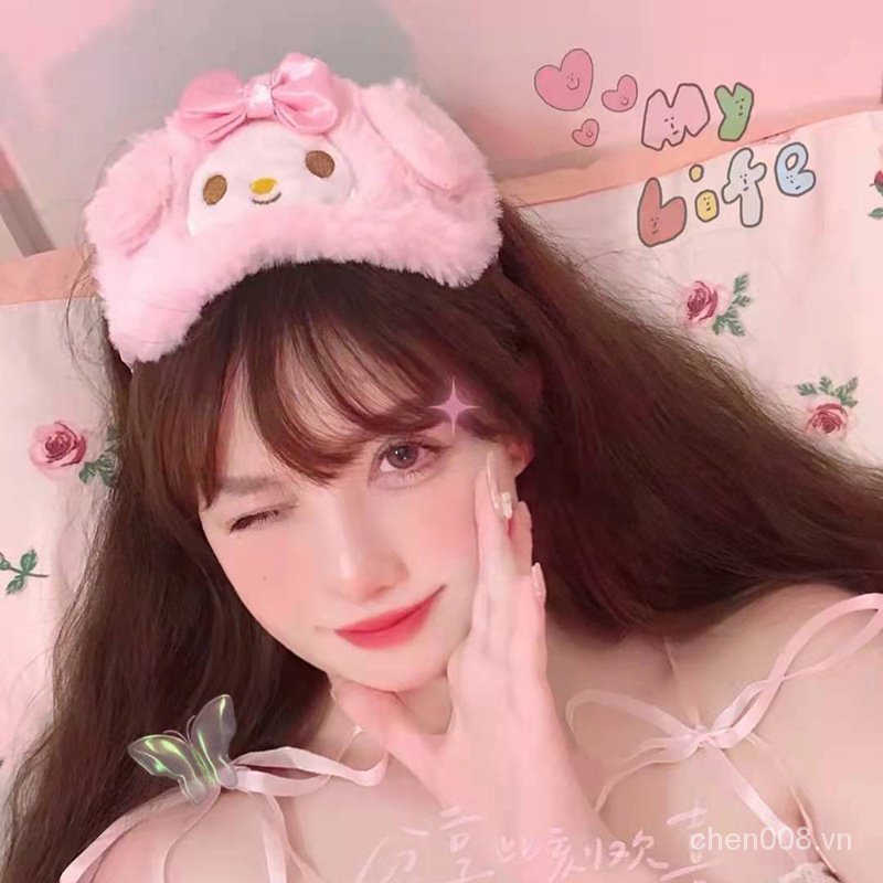 Hàng Có Sẵn Sàng Vận Chuyển Ngay Lập Phương Hàng Có Sẵn#Hellokitty Miếng Bịt Mắt Ngủ 12 / 20mm Hình Hello Kitty / Chó Cinnamon Nhồi Bông Đáng Yêu