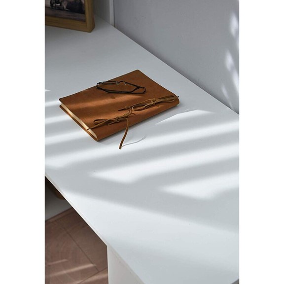 NEVA, Bàn làm việc kèm kệ sách DEK_063, 119x53x120cm, Scandi Home