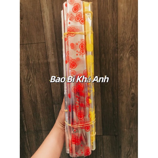 Túi giấy kiếng gói quà tết size nhỏ 40x60cm 50x70cm, bao gói quà 2024