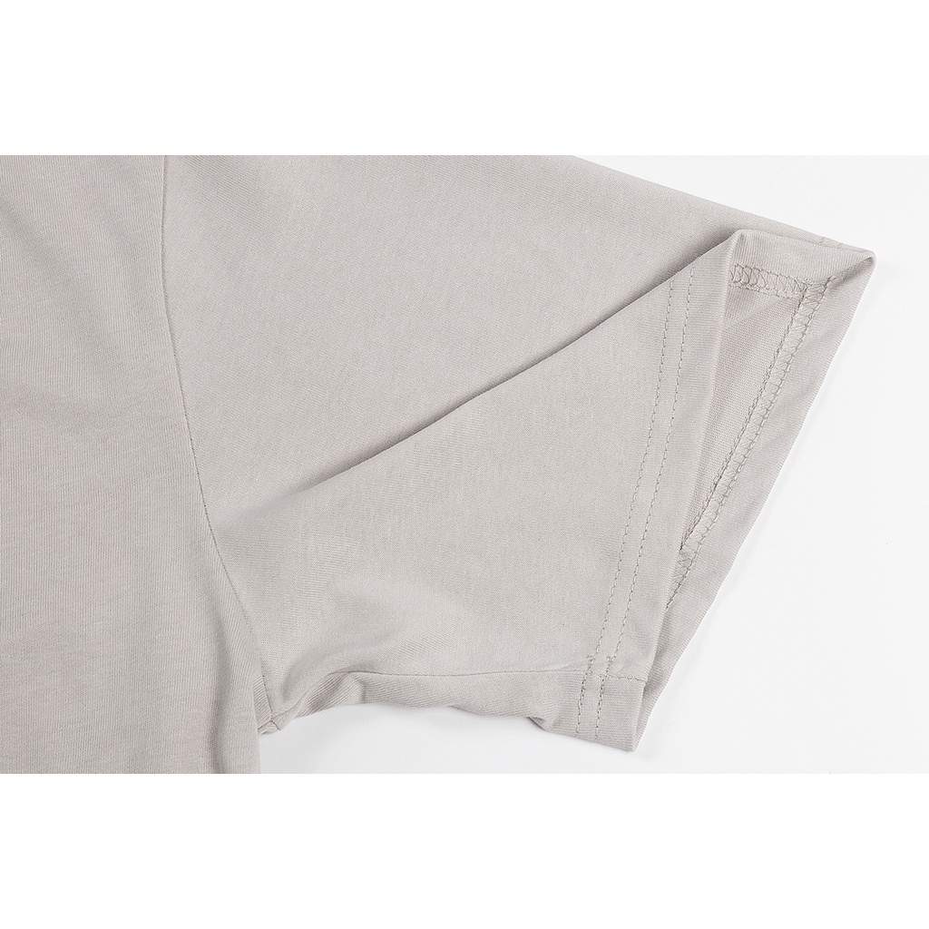 Blcg Áo Thun Tay Ngắn oversize Thêu Chữ Chính Hãng Phong Cách vintage