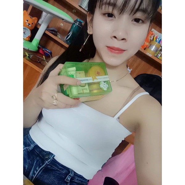 Bộ kem tàn nhang và nám Yanhee Thái Lan Xanh Lá - Mộc Shop