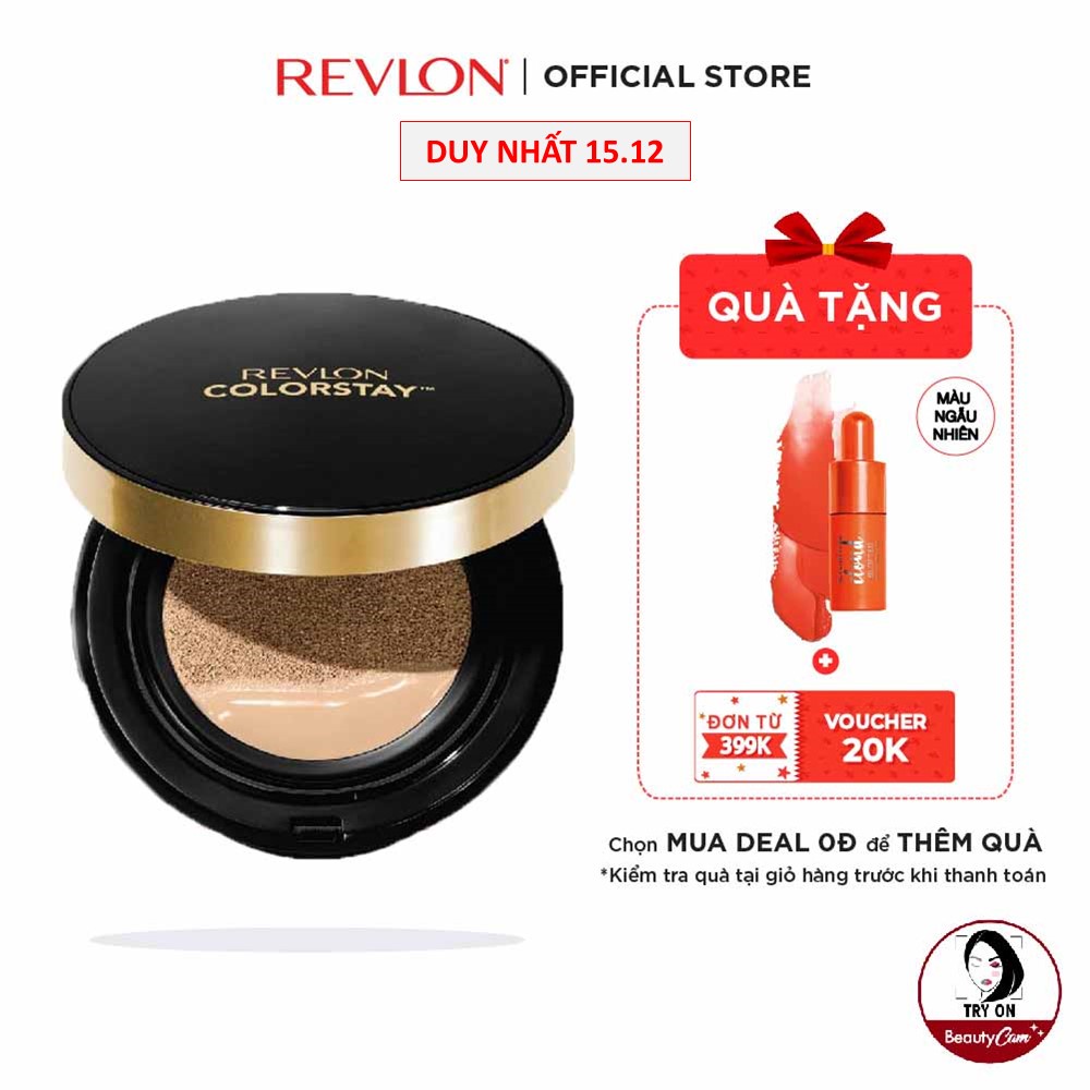 Phấn nền nước lâu phai Revlon ColorStay Longwear Cushion Foundation SPF 50 PA ++