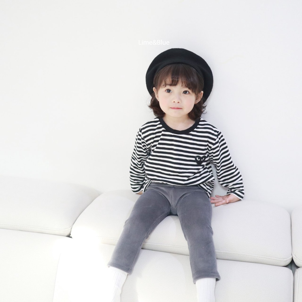 Lime&Blue Legging lót lông cho bé Hàn Quốc