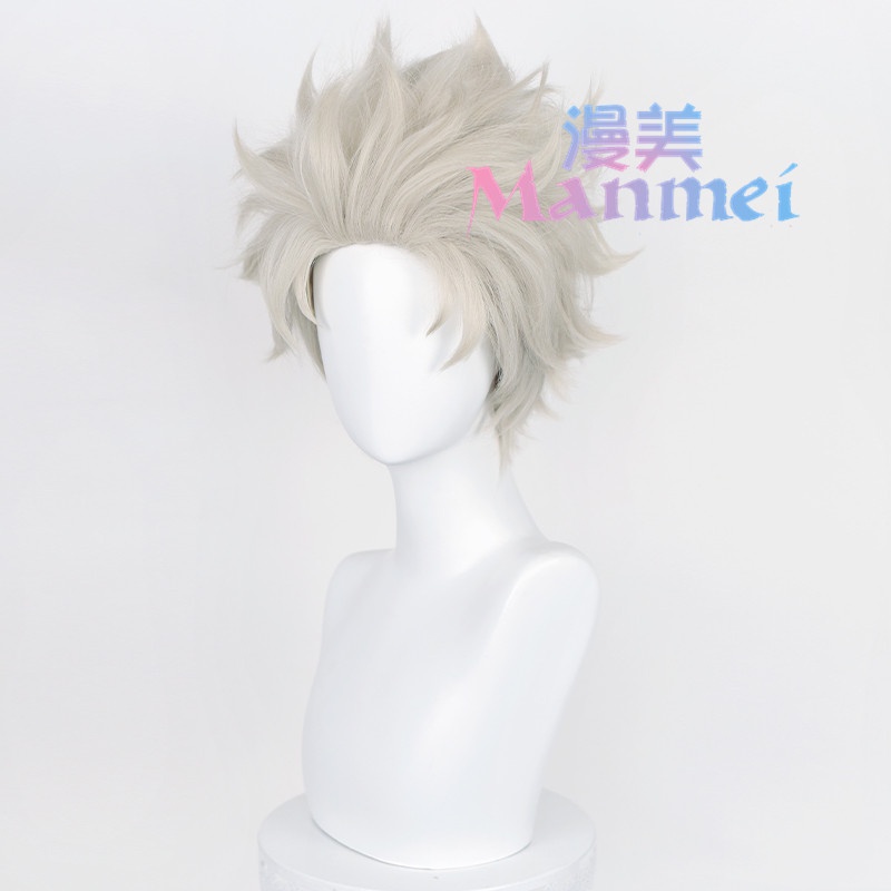 Bộ Tóc Giả Ngắn Cosplay Nhân Vật Jujutsu Kaisen Toge Inumaki