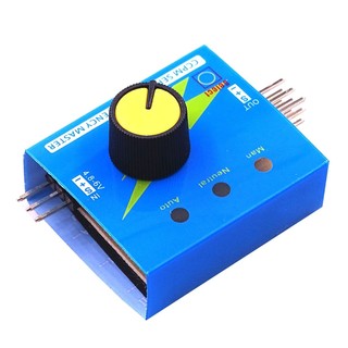 Mạch test động cơ servo thiết bị kiểm tra tốc độ động cơ servo esc 3 kênh