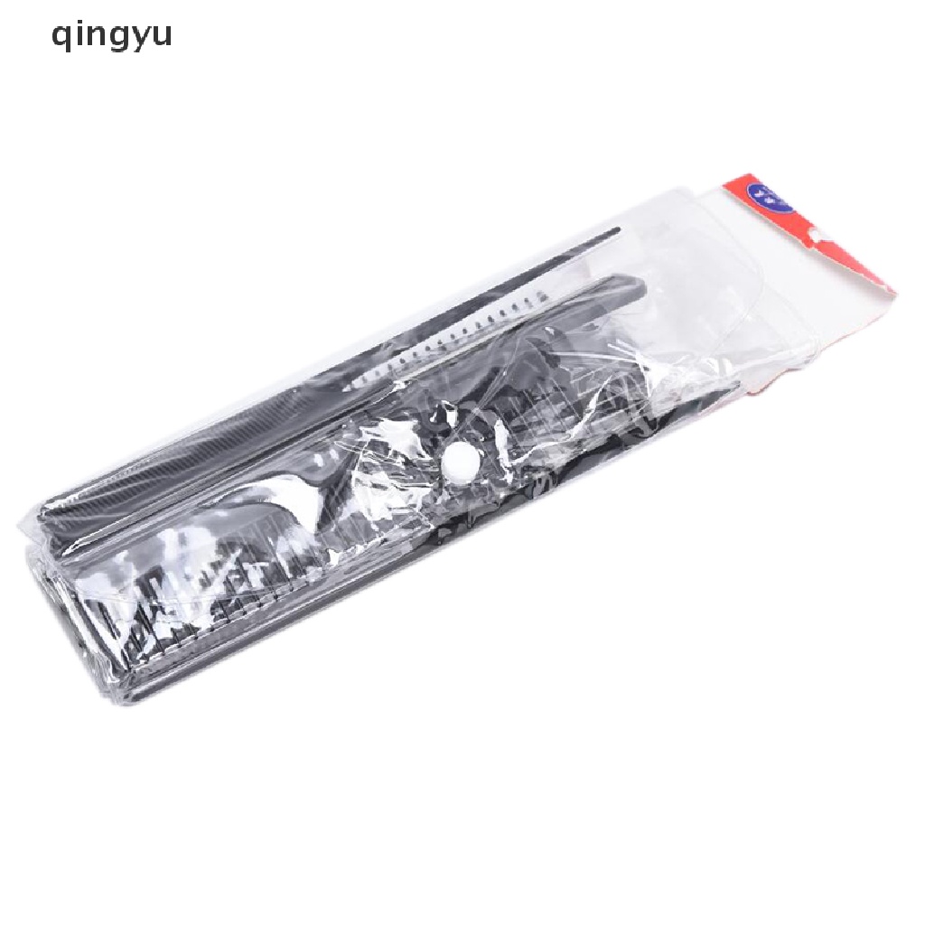 Bộ 10 Lược Màu Đen Chống Tĩnh Điện Chuyên Dụng Cho Salon Làm Tóc