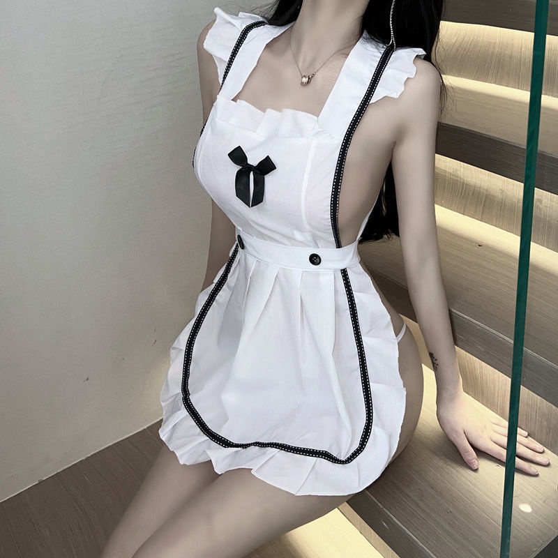 Váy ngủ hầu gái hở sau siêu sexy C26