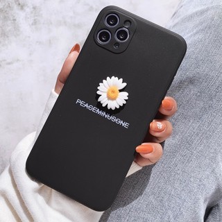 Ốp Lưng Silicon iphone/android Màu Bảo Vệ Camera Peaceminusone