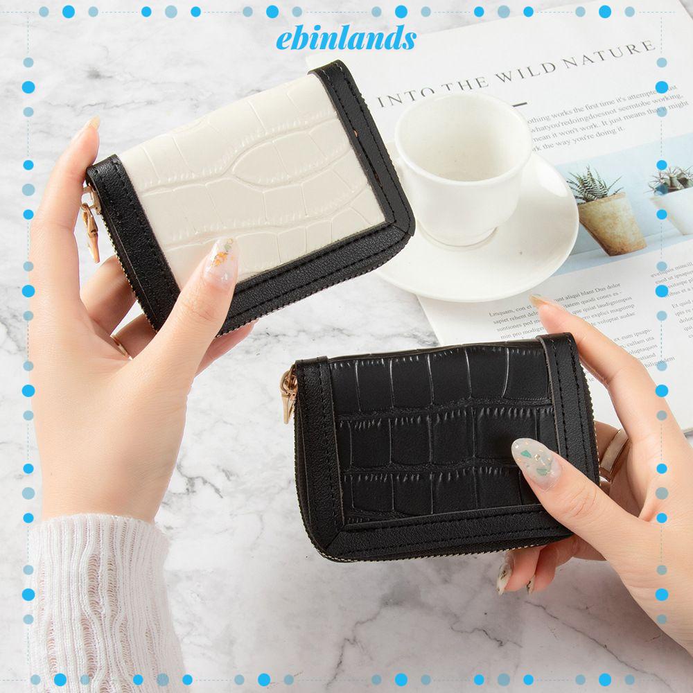 Ví Đựng Thẻ Có Khóa Kéo Thời Trang Phong Cách Châu Âu