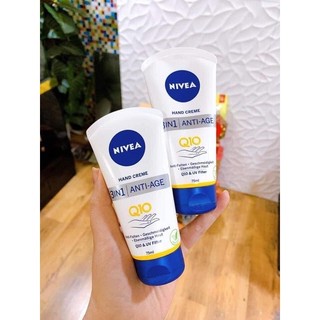 KEM DƯỠNG DA TAY NIVIA Q10-chăm sóc làn da nhăn-khô ráp cho bạn 1làn da mịn và mềm mại👍