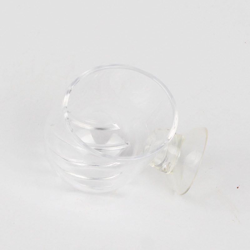 Cốc Thủy Tinh Acrylic Mini Chấm Bi Treo Bể Cá