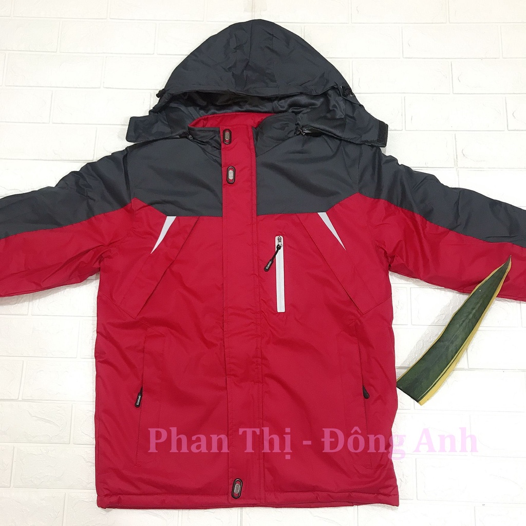 Áo khoác nam [loại 1] chống nước lót lông, giữ nhiệt, 2022