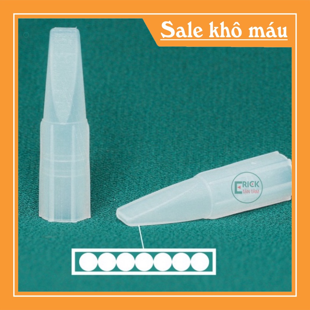 Ngòi 7 kim Phổ thông - 100 chiếc ngòi 7 kim máy phun xăm Phổ Thông