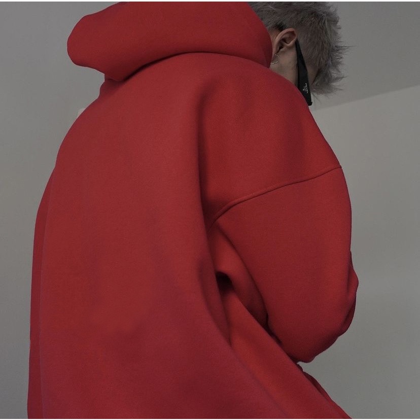 Áo hoodie LÌ XÌ ĐÊ unisex trending nỉ ngoại local brand - Áo khoác nỉ basic unisex 6 màu có form rộng XXL - LOUSI.SG