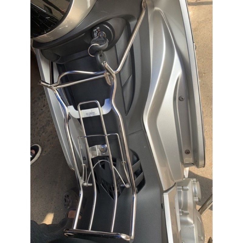 Baga Giữa Xe Exciter Đời 2010/ Ex Nhỏ 10ly Inox 304/ Sơn Đen Tĩnh Điện/ Titan/ 7 Màu