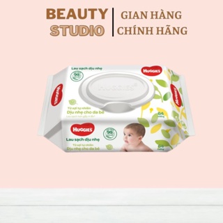 Khăn ướt Huggies không mùi 64 miếng gói