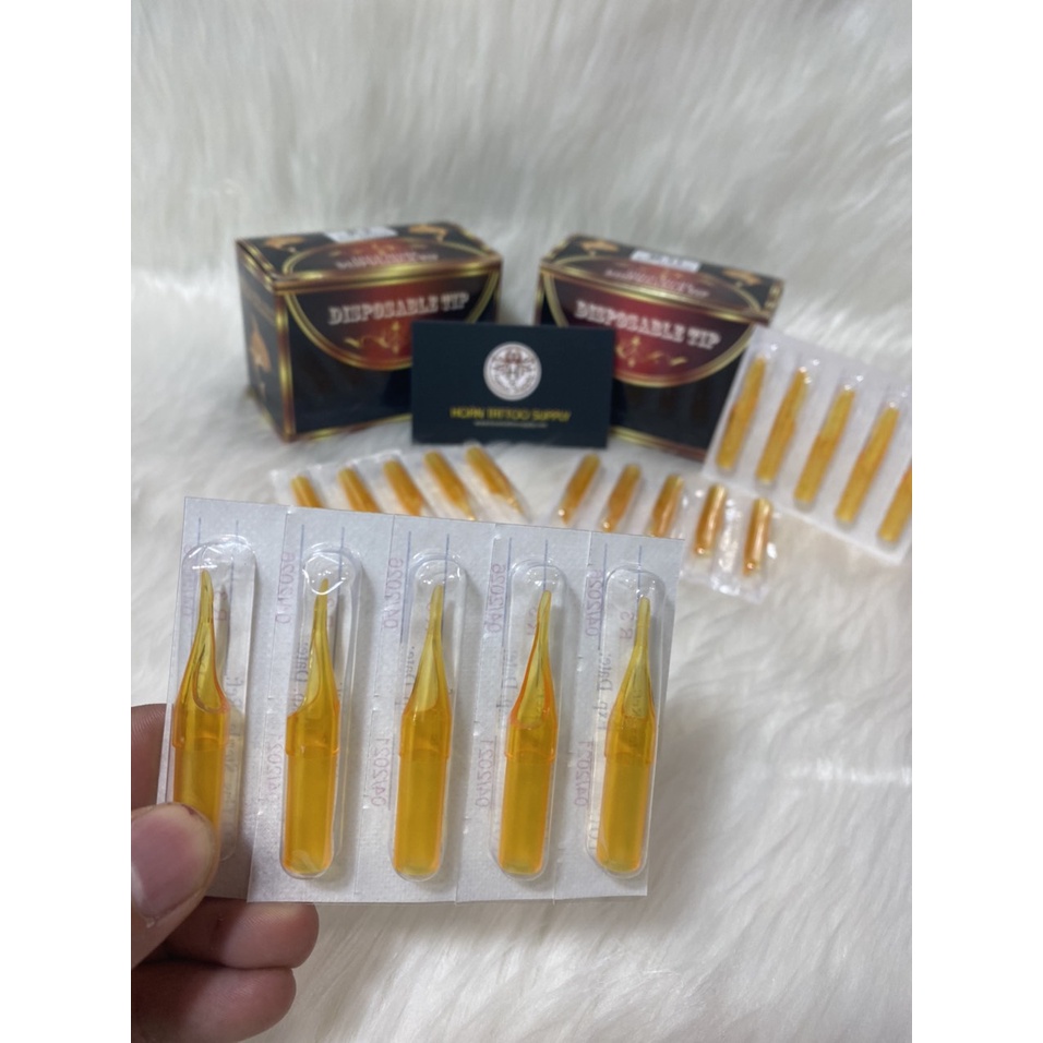 Ngòi kim dài vàng GOLD SHARK đủ các size đi nét đánh bóng vào màu