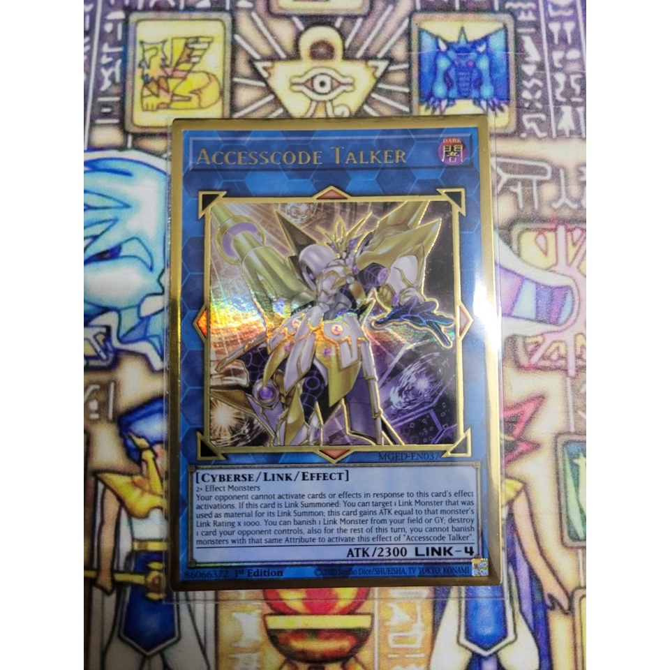 Thẻ bài Yugioh - TCG - Accesscode Talker / MGED-EN037