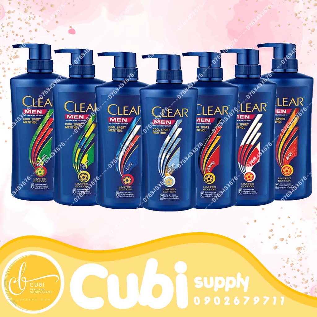 Dầu Gội Clear Men Thái Lan