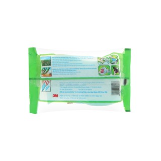 3 Miếng rửa chén cao cấp mút xốp 3M Scotch Brite