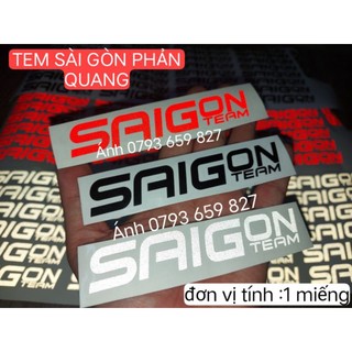 Tem sài gòn phản quang lột
