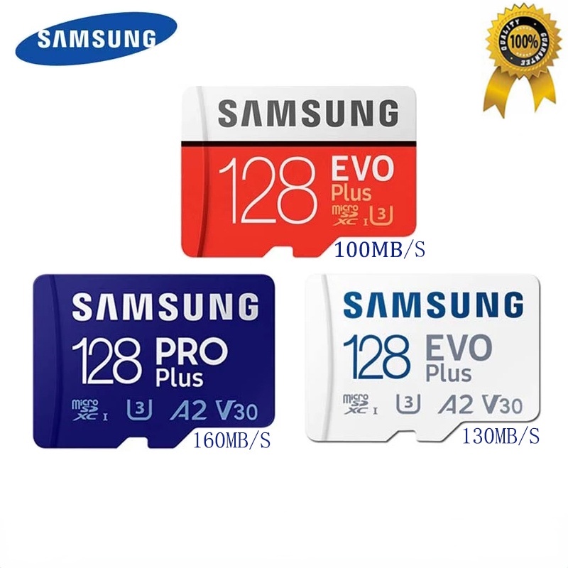 Thẻ Nhớ Micro SD 32GB 64GB 1256 10 U10 C10 Chuyên Dụng Cho SAMSUNG S32Gb 64 1256