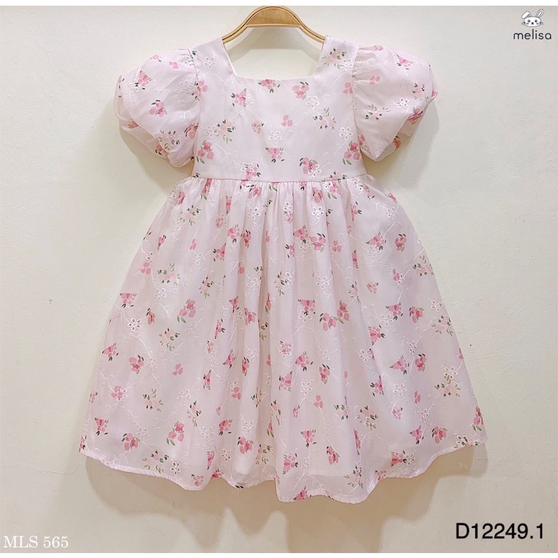 Đầm tay phồng tiểu thư cưng xỉu luôn mom ui 🥰 Đầm sofia. Đầm tiệc. D12249.1