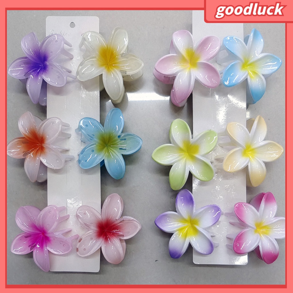 Chúc may mắn| Kẹp Tóc Hình Hoa Mận Chống Trượt / Gỉ Sét Thanh Lịch Cho Nữ