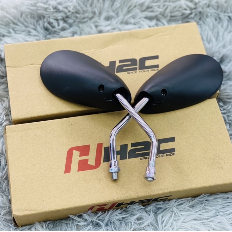 Kính H2C titan cho Suzuki và Honda , Kính H2C inox cho Suzuki và Honda