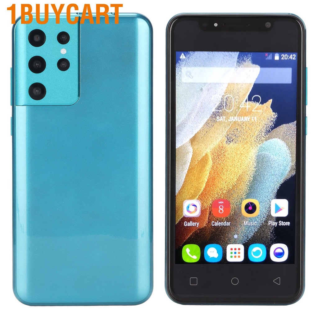 1buycart S21 Ultra Smartphone 6.1 Inch 110‑240V Unlocked Cell Phone HD Plus Screen Dual Cards Standby for Android 11
