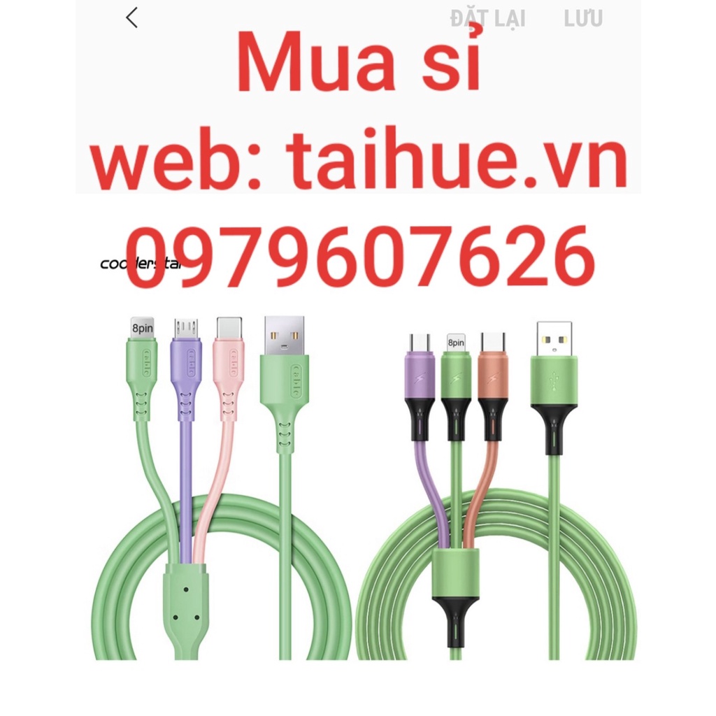 Dây cáp sạc nhanh Type c cho Samsung Huawei Xiaomi ,M30, P40, Oppo Vivo