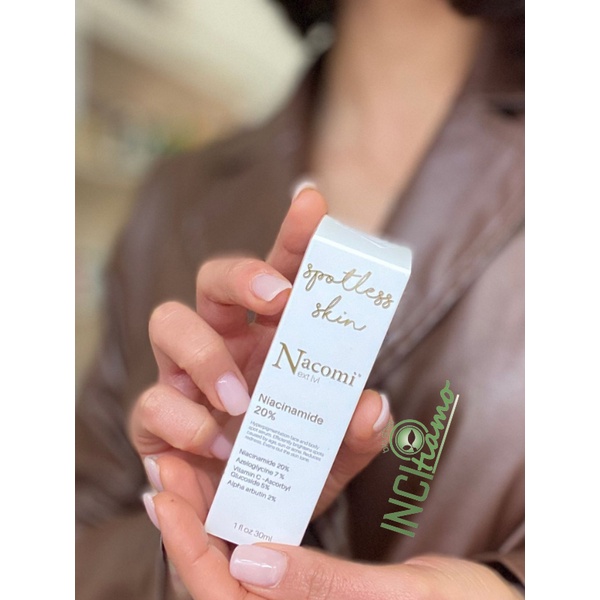 Serum sáng da mờ nám, thâm đen, thâm đỏ, mụn NA.CO.MI 20% Niacinamide 30ML