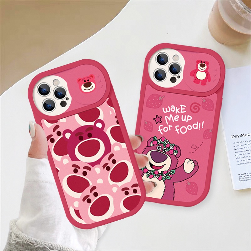 Ốp lưng iphone nắp trượt tròn lotso wake up 6/6splus/7/7plus/8/8plus/x/xs/11/12/13/14/pro/max/plus/promax-SALE HOT A2-1