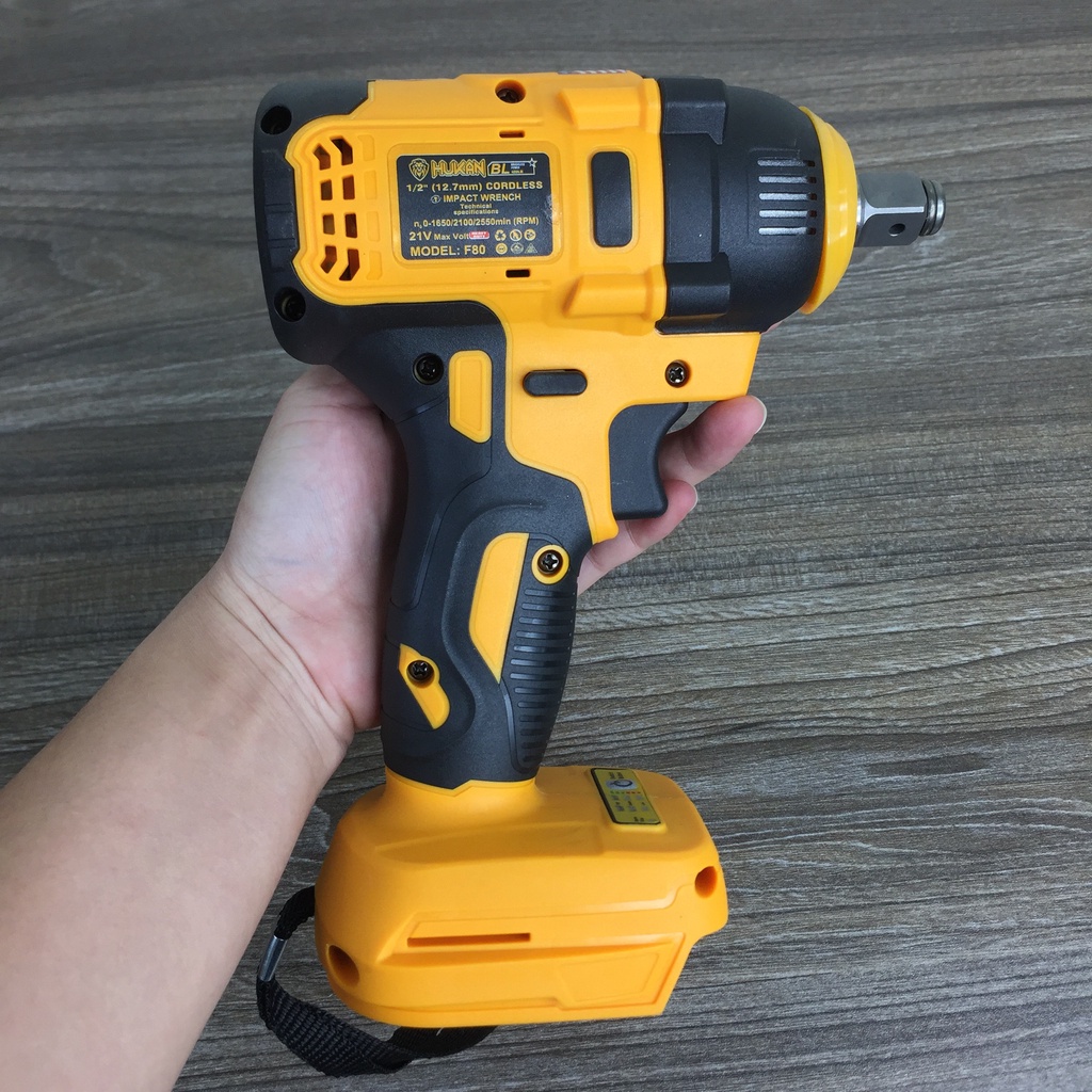 Thân Máy Bulong HUKAN HK-F80 Brushless Lực SIết 420N.M