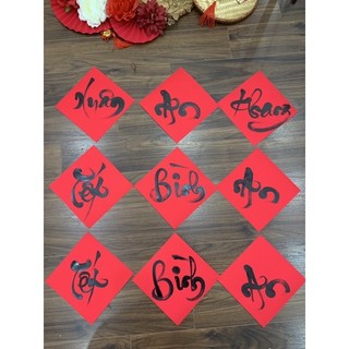 Mẹt treo Tết -Tết Bình An