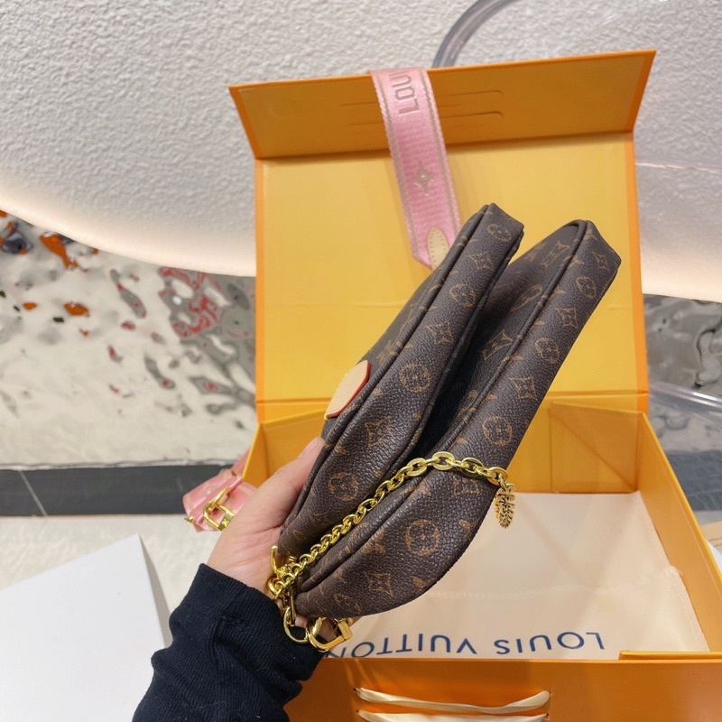 Set túi xách nữ 3 món túi dây bản to, quà cho phụ nữ