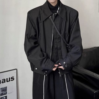 Áo bomber croptop kaki nam nữ