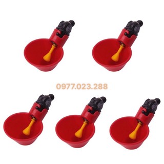 Cốc uống nước chủ động cho gà, Máng uống nước tự động cho gà ngan vịt