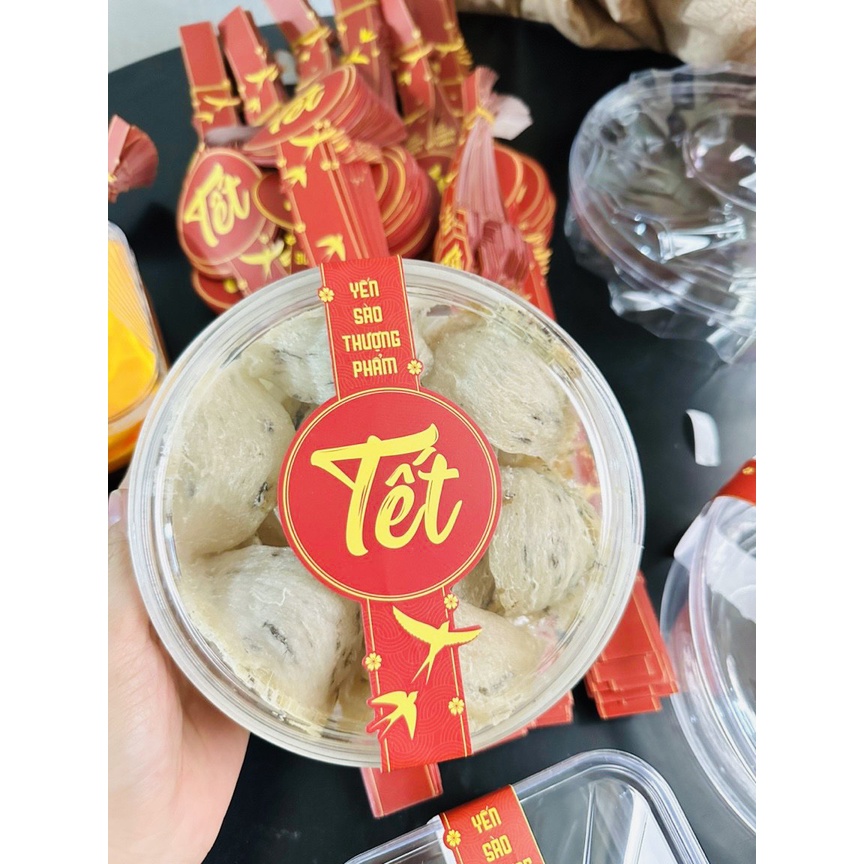 Combo Tem tết dán hộp