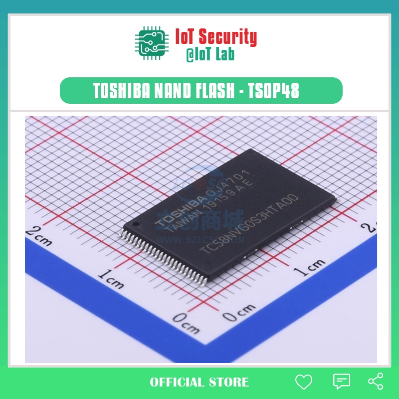 Chip nhớ Memory nor flash MX29LV320EBTI tsop48, nand flash Toshiba TC58NVG0S3HTA00 tsop48, nor flash S29GL256P11 tsop56